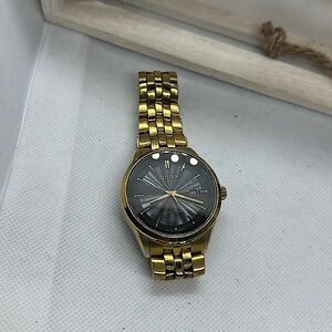 Citizen Gold Men's Black Dial 41mm Watch